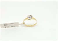 Anneau Lorenza Gioielli Enfant Fiore in Or jaune Zirconia AN270229-11 - AN270229-11